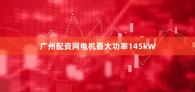 广州配资网电机最大功率145kW